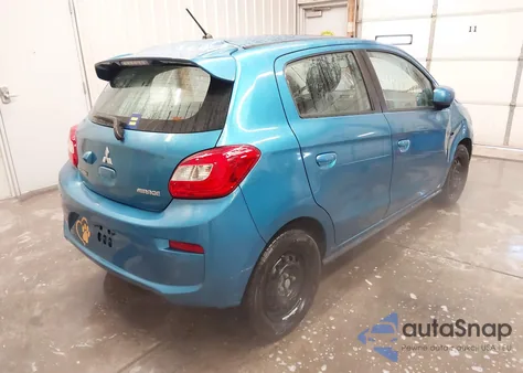 2019 Mitsubishi Mirage Es из США, поврежденный, VIN ML32A3HJ5KH012592